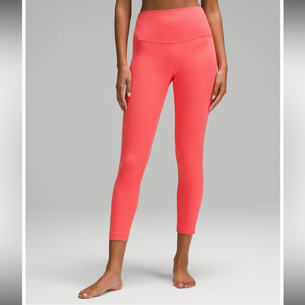 NWT Lululemon align pant 25” pale raspberry